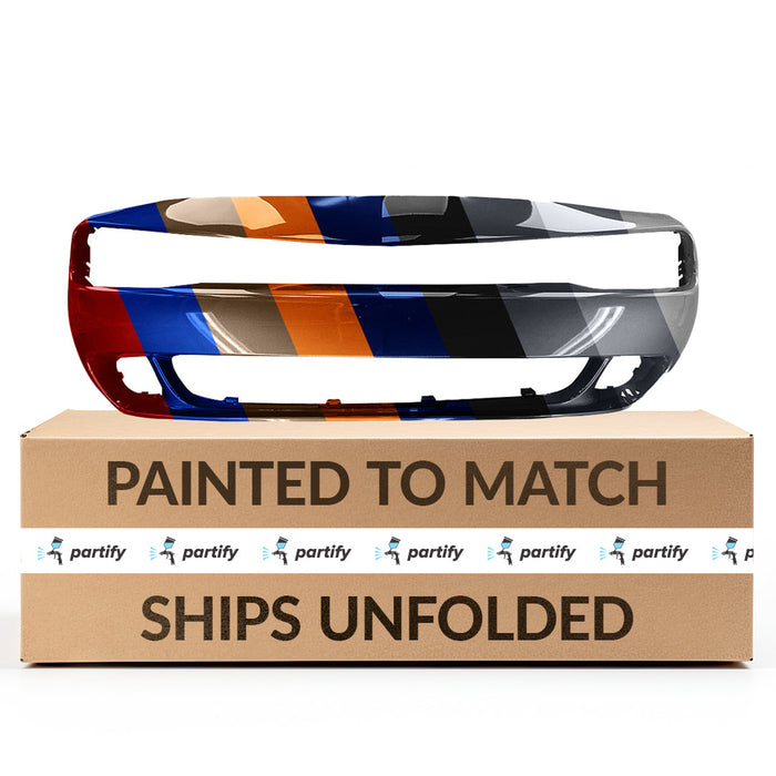 2015-2023 Dodge Challenger SRT Hellcat OEM Front Bumper - 68258731AC-Partify-Painted-Replacement-Body-Parts