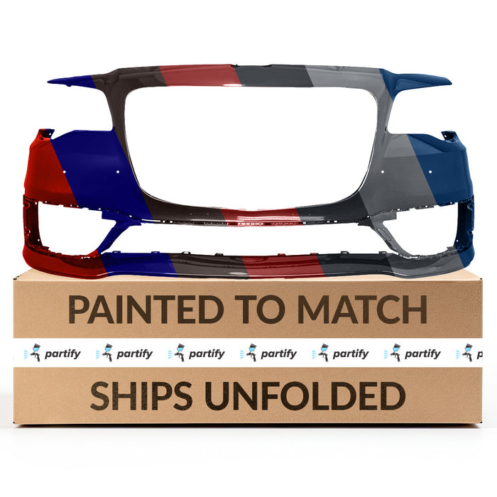 2017-2023 Chrysler 300 Model S OEM Front Bumper With Sensor Holes & With Appearance Package - 5PP57TZZAD-Partify-Painted-Replacement-Body-Parts