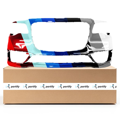 2017-2023 Chrysler 300 Front Bumper Without Sensor Holes & With Appearance Package - CH1000A36-Partify-Painted-Replacement-Body-Parts