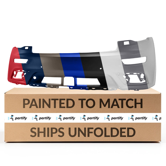 2017-2021 Jeep Grand Cherokee CAPA Certified Front Bumper W/Tow Hook - CH1000A40-Partify-Painted-Replacement-Body-Parts