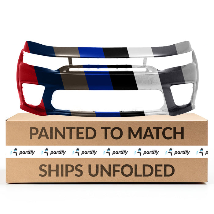 2020-2022 Dodge Charger Front Bumper With Sensor Holes - CH1000A43-Partify-Painted-Replacement-Body-Parts