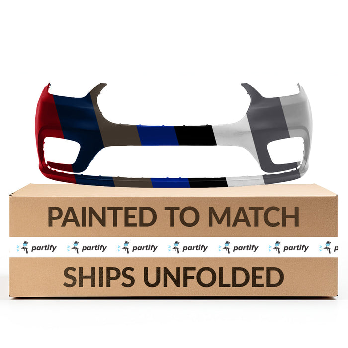 2021-2022 Chrysler Pacifica Van/Van Hybrid Front Bumper Without Sensor Holes - CH1000A47-Partify-Painted-Replacement-Body-Parts