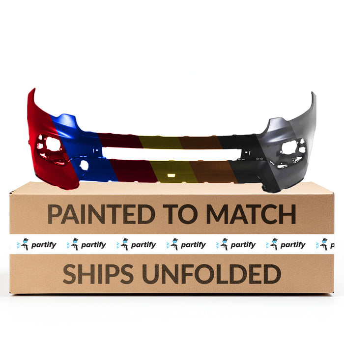 2022-2024 Jeep Compass Altitude/High Altitude/Latitude/Latitude Lux/Limited/Limited Premium/North/Red/Sport CAPA Certified Front Bumper - CH1000A55-Partify-Painted-Replacement-Body-Parts