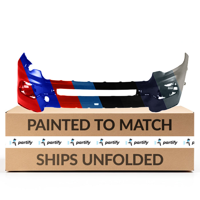 2022-2024 Jeep Compass Altitude/High Altitude/Latitude/Latitude Lux/Limited/Limited Premium/North/Red/Sport CAPA Certified Front Bumper - CH1000A57-Partify-Painted-Replacement-Body-Parts