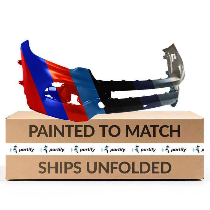 2022-2024 Jeep Compass Altitude/High Altitude/Latitude/Latitude Lux/Limited/Limited Premium/North/Red/Sport CAPA Certified Front Bumper - CH1000A58-Partify-Painted-Replacement-Body-Parts