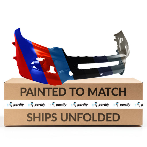 2022-2024 Jeep Compass Altitude/High Altitude/Latitude/Latitude Lux/Limited/Limited Premium/North/Red/Sport CAPA Certified Front Bumper - CH1000A58-Partify-Painted-Replacement-Body-Parts