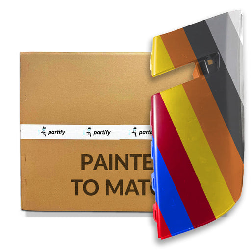 2019-2023 Dodge Challenger Front Driver Side Outer Bumper Extension W/Wide Body Option W/O Fog Lamps - CH1004806-Partify-Painted-Replacement-Body-Parts