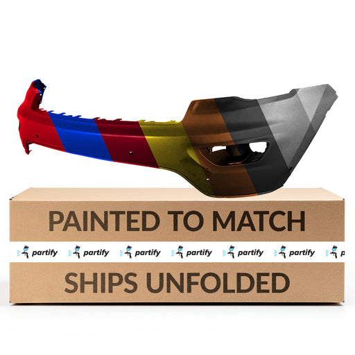 2016-2022 Jeep Grand Cherokee Laredo/Limited/Overland/Trailhawk Front Upper Bumper - CH1014132-Partify-Painted-Replacement-Body-Parts