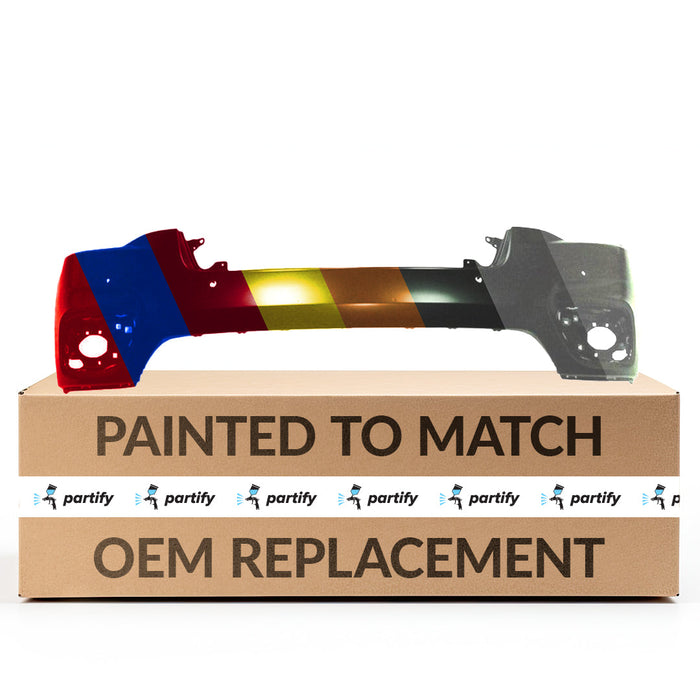 2019-2022 Jeep Cherokee Upper Front Bumper - CH1014134-Partify-Painted-Replacement-Body-Parts