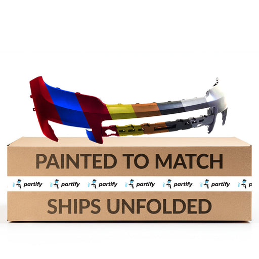 2021-2024 Jeep Grand Cherokee L CAPA Certified Front Upper Bumper W/Advanced Park Assist System W/O Driver Assist System - CH1014143-Partify-Painted-Replacement-Body-Parts