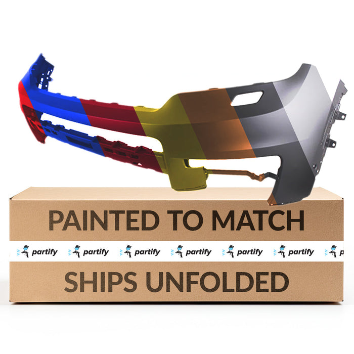 2021-2022 Jeep Grand Cherokee L CAPA Certified Front Upper Bumper - CH1014145-Partify-Painted-Replacement-Body-Parts