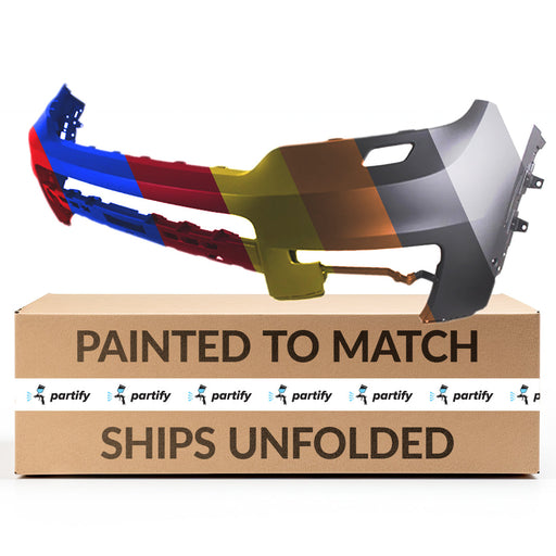 2021-2022 Jeep Grand Cherokee L CAPA Certified Front Upper Bumper - CH1014145-Partify-Painted-Replacement-Body-Parts