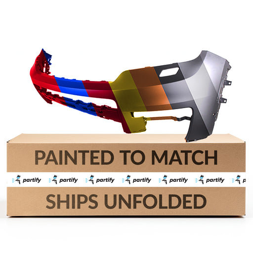 2021-2022 Jeep Grand Cherokee L CAPA Certified Front Upper Bumper - CH1014146-Partify-Painted-Replacement-Body-Parts