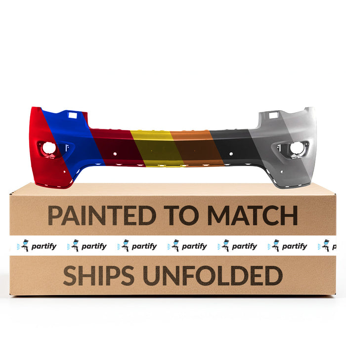 2016-2022 Jeep Grand Cherokee/Cherokee WK Front Upper Bumper - CH1014147-Partify-Painted-Replacement-Body-Parts