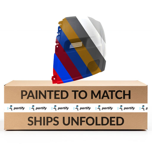 2014-2022 Ram ProMaster 1500/2500/3500 Front CAPA Certified Driver Side Bumper W/O Parking Sensors W/O Fog Lamps - CH1016106-Partify-Painted-Replacement-Body-Parts