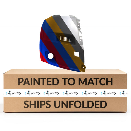 2014-2020 Ram ProMaster 1500/2500/3500 Front CAPA Certified Passenger Side Bumper W/O Parking Sensors W/Fog Lamps - CH1017107-Partify-Painted-Replacement-Body-Parts