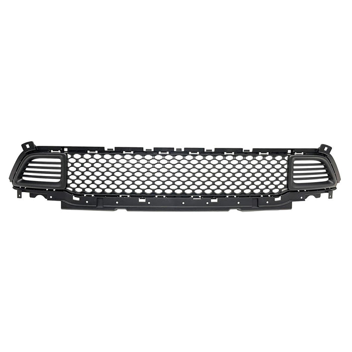 2019-2023 Jeep Cherokee 80th Anniversary/Altitude/Altitude Lux/High Altitude/Latitude/Latitude Lux/Latitude Plus/Limited/North/Overland/Sport/Upland/X Front Bumper Grille W/O Adaptive Cruise Ctrl W/O Active Grille Shutters Type 2 - CH1036182-Partify-Painted-Replacement-Body-Parts