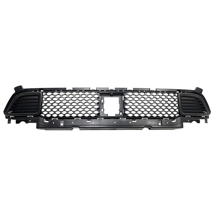 2019-2023 Jeep Cherokee 80th Anniversary/Altitude/Altitude Lux/High Altitude/Latitude/Latitude Lux/Latitude Plus/Limited/North/Overland/Sport/Upland/X Front Bumper Grille W/Adaptive Cruise Control W/Active Grille Shutters - CH1036187-Partify-Painted-Replacement-Body-Parts
