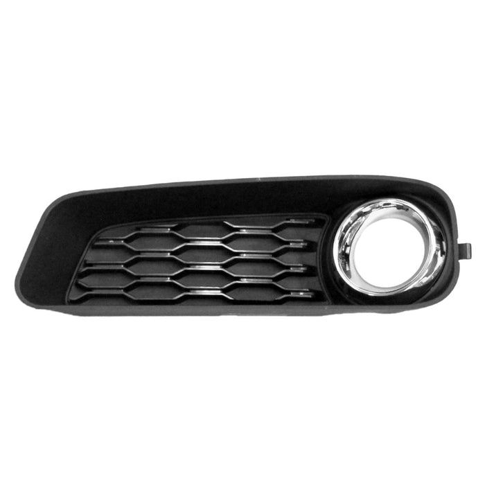 2011-2014 Dodge Avenger Front Driver Side Bumper Insert Outer Grille W/Fog Lamps - CH1038121-Partify-Painted-Replacement-Body-Parts