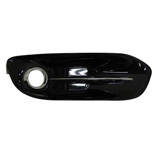2013-2016 Dodge Dart Front Driver Side Bumper Insert Fog Lamp Bezel W/Fog Lamps Chrome - CH1038140-Partify-Painted-Replacement-Body-Parts