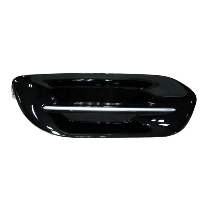 2013-2014 Dodge Dart Front Driver Side Bumper Insert Fog Lamp Opening Cover W/O Fog Lamps - CH1038142-Partify-Painted-Replacement-Body-Parts
