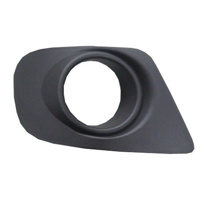 2011-2018 Dodge Journey GT/SXT/SXT Premium/SXT Sport Front Driver Side Bumper Insert W/Fascia Type 2 Fog Lamp Bezel W/Fog Lamps - CH1038148-Partify-Painted-Replacement-Body-Parts