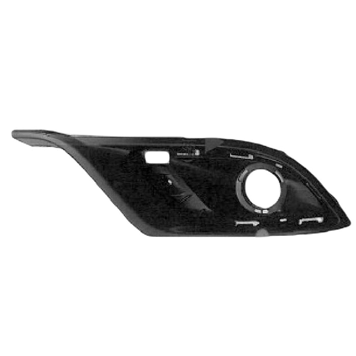 2014-2020 Dodge Durango Front Driver Side Bumper Insert Fog Lamp Bezel - CH1038164-Partify-Painted-Replacement-Body-Parts