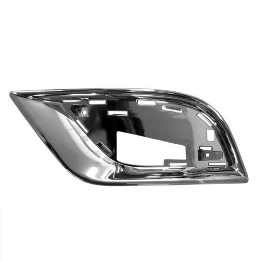 2017-2021 Jeep Grand Cherokee Summit/Summit Elite Platinum Front Driver Side Bumper Insert Outer Grille Bezel Chrome - CH1038186-Partify-Painted-Replacement-Body-Parts
