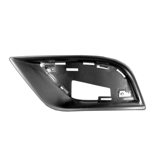 2017-2021 Jeep Grand Cherokee Summit/Summit Elite Platinum Front Driver Side Bumper Insert Outer Grille Bezel Satin Chrome - CH1038189-Partify-Painted-Replacement-Body-Parts