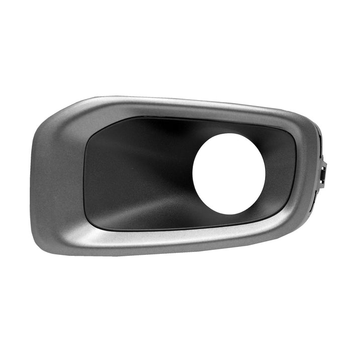 2016-2018 Jeep Renegade Front Driver Side Bumper Insert 17" Wheels Agm Fog Lamp Bezel W/Fog Lamps - CH1038192-Partify-Painted-Replacement-Body-Parts