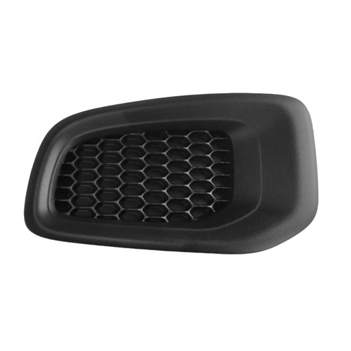2015-2018 Jeep Renegade Front Driver Side Bumper Insert Fog Lamp Opening Cover W/O Fog Lamps Outer Grille - CH1038209-Partify-Painted-Replacement-Body-Parts