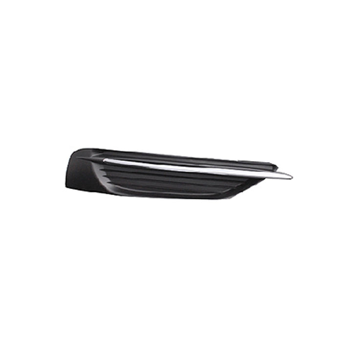 2011-2014 Chrysler 200 Front Passenger Side Bumper Insert Outer Grille W/O Fog Lamps Convertible - CH1039123-Partify-Painted-Replacement-Body-Parts