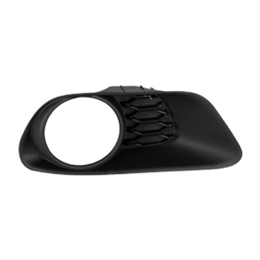 2011-2020 CAPA Certified Dodge Grand Caravan Front Passenger Side Bumper Insert Fog Lamp Bezel W/Fog Lamps - CH1039130C-Partify-Painted-Replacement-Body-Parts