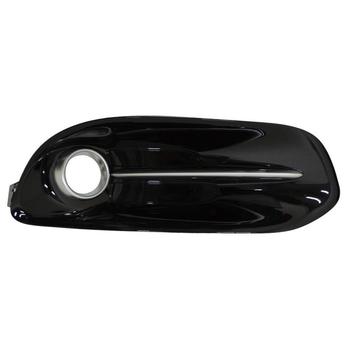 2013-2016 Dodge Dart Front Passenger Side Bumper Insert Fog Lamp Bezel W/Fog Lamps - CH1039141-Partify-Painted-Replacement-Body-Parts