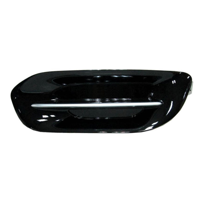 2013-2014 Dodge Dart Front Passenger Side Bumper Insert Fog Lamp Opening Cover W/O Fog Lamps - CH1039142-Partify-Painted-Replacement-Body-Parts