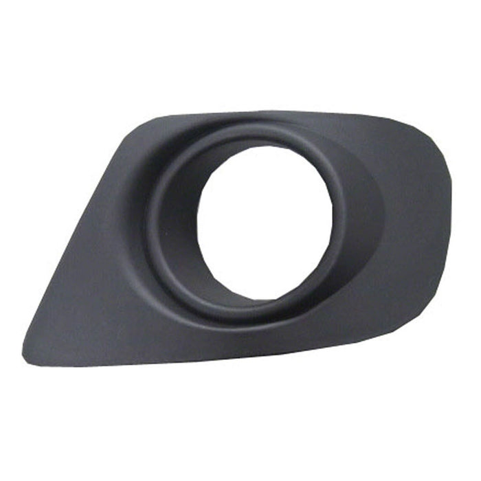 2011-2018 Dodge Journey GT/SXT/SXT Premium/SXT Sport Front Passenger Side Bumper Insert W/Fascia Type 2 Fog Lamp Bezel W/Fog Lamps - CH1039148-Partify-Painted-Replacement-Body-Parts
