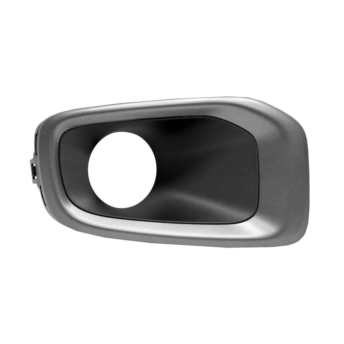 2016-2018 Jeep Renegade Front Passenger Side Bumper Insert 17" Wheels Agm Fog Lamp Bezel W/Fog Lamps - CH1039192-Partify-Painted-Replacement-Body-Parts