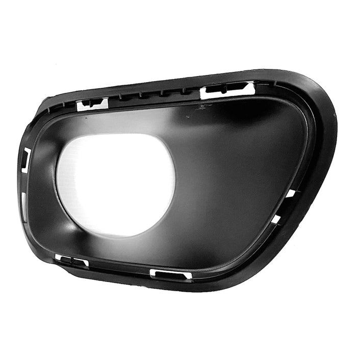 2014-2018 Jeep Cherokee Latitude/Latitude Plus/Limited/North/Sport Front Passenger Side Bumper Insert Fog Lamp Bezel - CH1039224-Partify-Painted-Replacement-Body-Parts