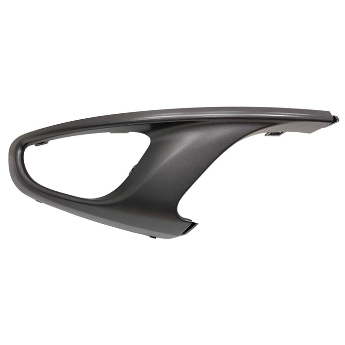 2014-2018 Jeep Cherokee Trailhawk Front Passenger Side Bumper Molding Grille Trim Outer - CH1047127-Partify-Painted-Replacement-Body-Parts