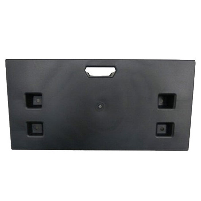 2015-2018 Jeep Renegade Trailhawk Front License Plate Bracket - CH1068152-Partify-Painted-Replacement-Body-Parts