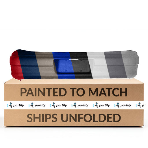 1993-1997 Dodge Intrepid Rear Bumper Includes Impact Absorber - CH1100151-Partify-Painted-Replacement-Body-Parts