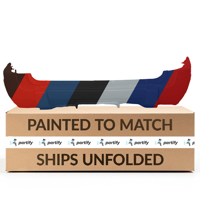 1999 Jeep Grand Cherokee Laredo Rear Bumper W/Hitch Bezel Gray - CH1100194-Partify-Painted-Replacement-Body-Parts