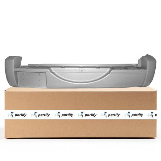 2002-2004 Jeep Liberty Sport CAPA Certified Rear Bumper Textured Prefinished Gray - CH1100278-Partify-Painted-Replacement-Body-Parts