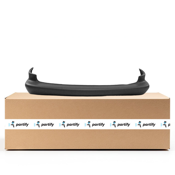 1999-2000 Dodge Caravan Base/SE/Plymouth Voyager Base/SE CAPA Certified Rear Bumper W/Short Wheelbase Textured Finish Cool Gray Bottom - CH1100284-Partify-Painted-Replacement-Body-Parts