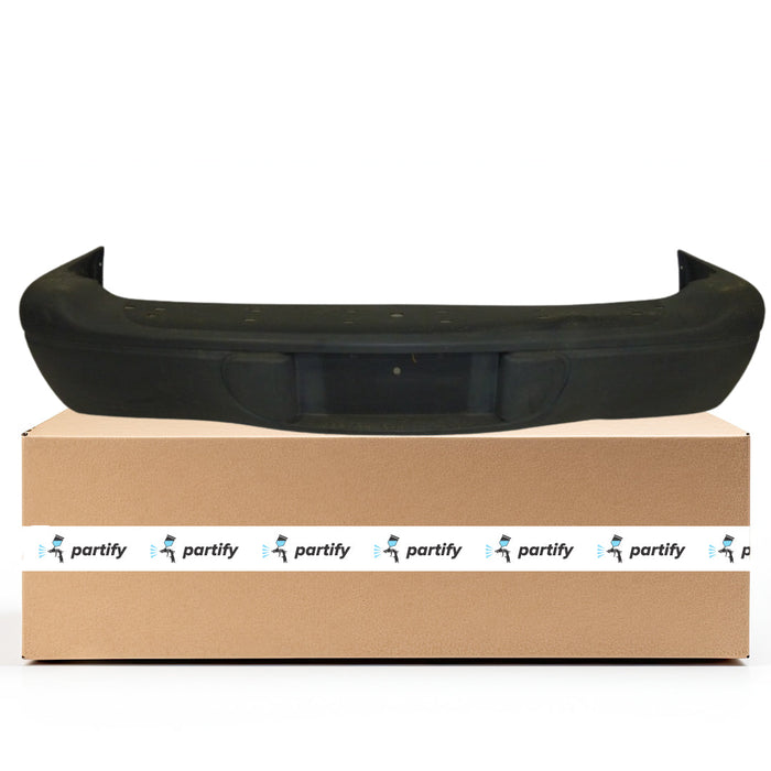 1998-2003 Dodge Durango CAPA Certified Rear Bumper Textured Finish Argent - CH1100302-Partify-Painted-Replacement-Body-Parts