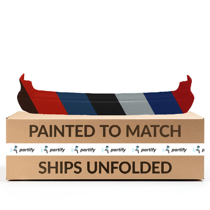 1996-2000 Dodge Caravan/Plymouth Voyager Rear Bumper W/Short Wheelbase Smooth Finish - CH1100807-Partify-Painted-Replacement-Body-Parts