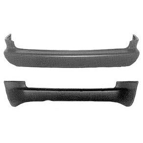 1996-2000 Chrysler Town & Country/Dodge Caravan/Plymouth Voyager Rear Bumper W/Long Wheelbase Textured Finish - CH1100810-Partify-Painted-Replacement-Body-Parts