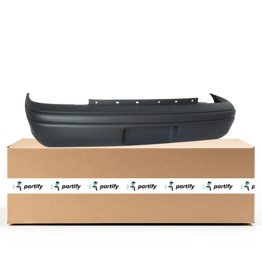 1995-1999 Dodge Neon/Plymouth Neon CAPA Certified Rear Bumper Textured From 10/24/94 - CH1100812-Partify-Painted-Replacement-Body-Parts