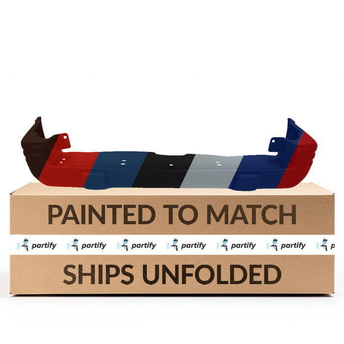 1997-1998 Jeep Grand Cherokee Limited CAPA Certified Rear Bumper W/O Absorber - CH1100814-Partify-Painted-Replacement-Body-Parts