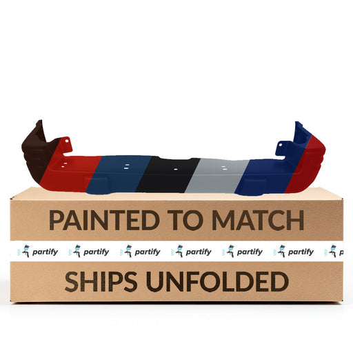 1997-1998 Jeep Grand Cherokee Limited CAPA Certified Rear Bumper W/O Absorber - CH1100814-Partify-Painted-Replacement-Body-Parts